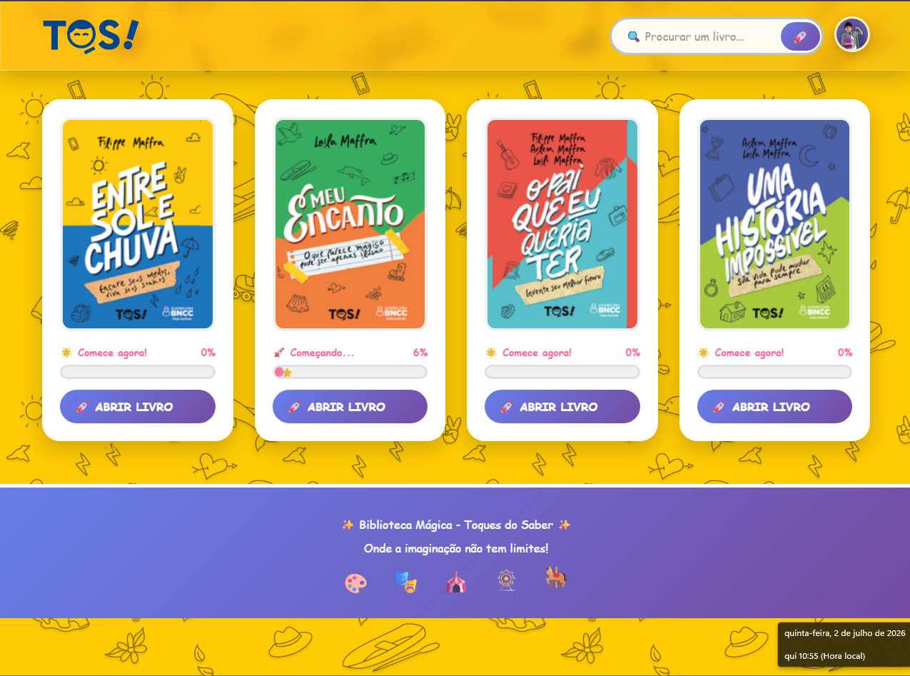 Biblioteca digital do Projeto Pense Antes em desktop