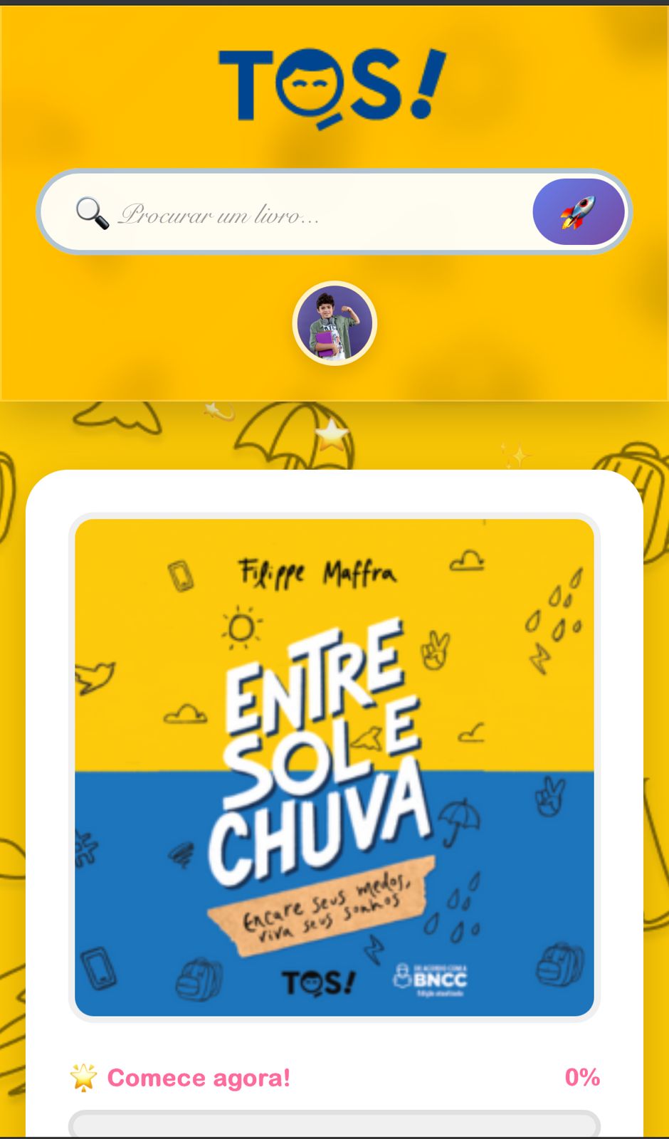 Biblioteca digital do Projeto Pense Antes em celular